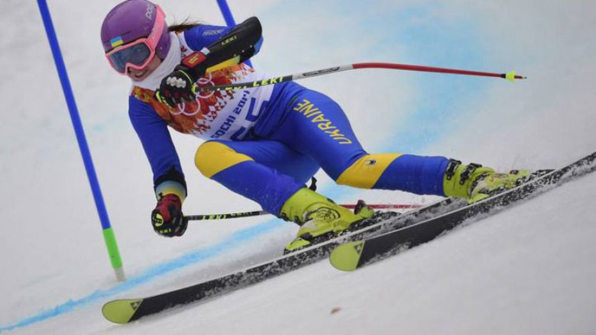 La esquiadora Matsotska deja Sochi por la situación en Ucrania