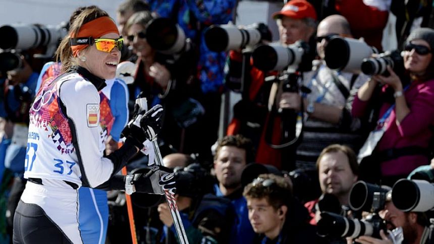 Laura Orgué acaba la prueba reina del esquí fondo entre las 10 primeras