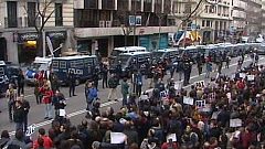 Protestas en las sedes del PP por los atentados del 11M