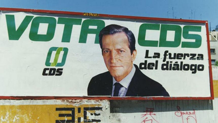 La creación del CDS, una aventura política para Adolfo Suárez