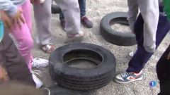 Els nens ajuden en la lluita contra el mosquit tigre a Girona