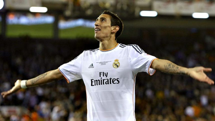 Di Mar&iacute;a inaugura el marcador de la final (0-1)