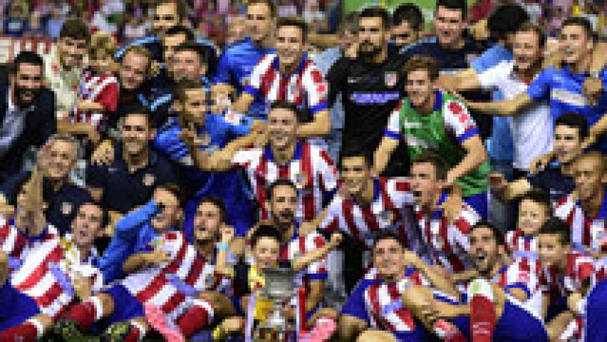 El Atlético, supercampeón de España 2014