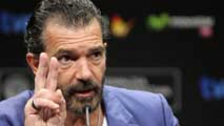 Antonio Banderas llega al Festival de Cine de San Sebastián