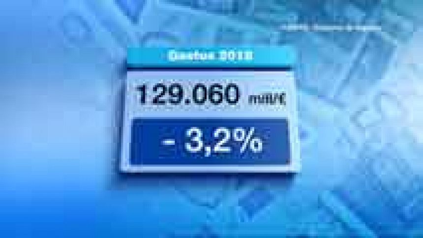 Los Presupuestos para 2015 contemplan un límite de gasto de 129.060  millones, un 3,2% menos