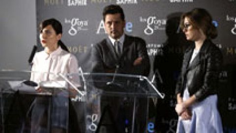 Lectura de las nominaciones a los Premios Goya 2015