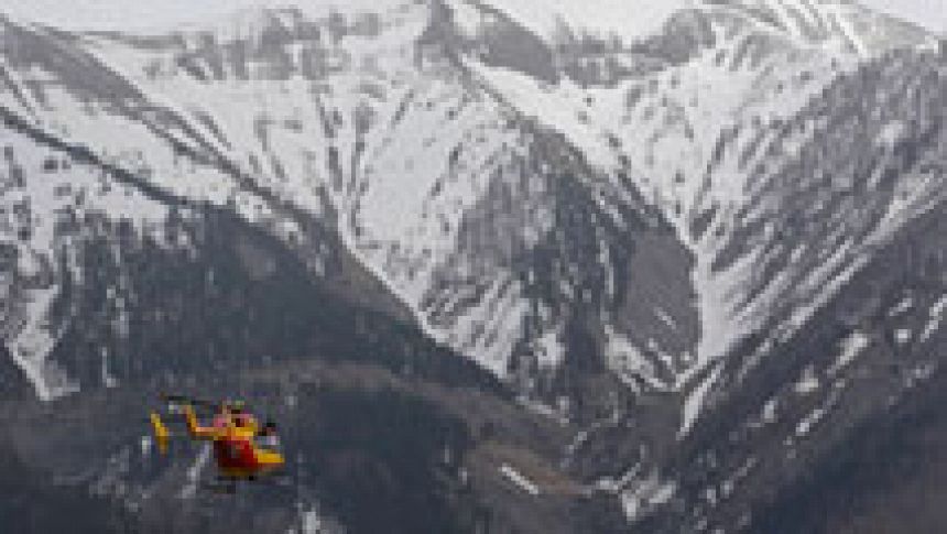 El avión de Germanwings se ha estrellado en una zona de dífícil acceso de los Alpes franceses