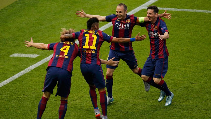 Gol de Rakitic por la v&iacute;a r&aacute;pida (0-1)