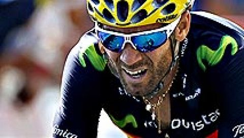 Valverde: "Meterse en el podio ya sería la leche, pero eso es mucho soñar"