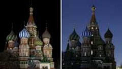 Desde el Kremlin al Palacio Real, miles de edificios y monumentos apagan sus luces contra el cambio climático