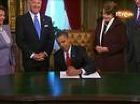 Obama firma miembros de su gabinete