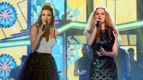 Nerea y Ana Guerra cantan 'Cuídate'