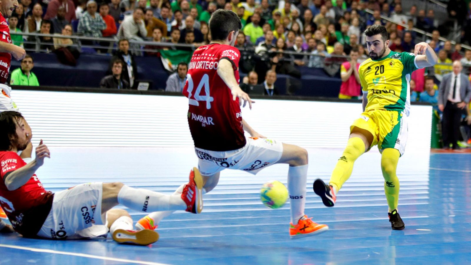 Fútbol Sala - Copa de España. 2ª Semifinal: Jaén Paraiso Interior - Ríos ...1600 x 900