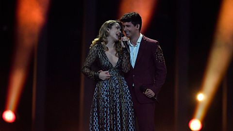 Amaia y Alfred cantan "Tu canción" en Lisboa 2018