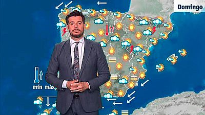 Cielos poco nubosos, temperaturas significativamente altas y calima en la Península Cielos poco nubosos, temperaturas significativamente altas y calima en la Península