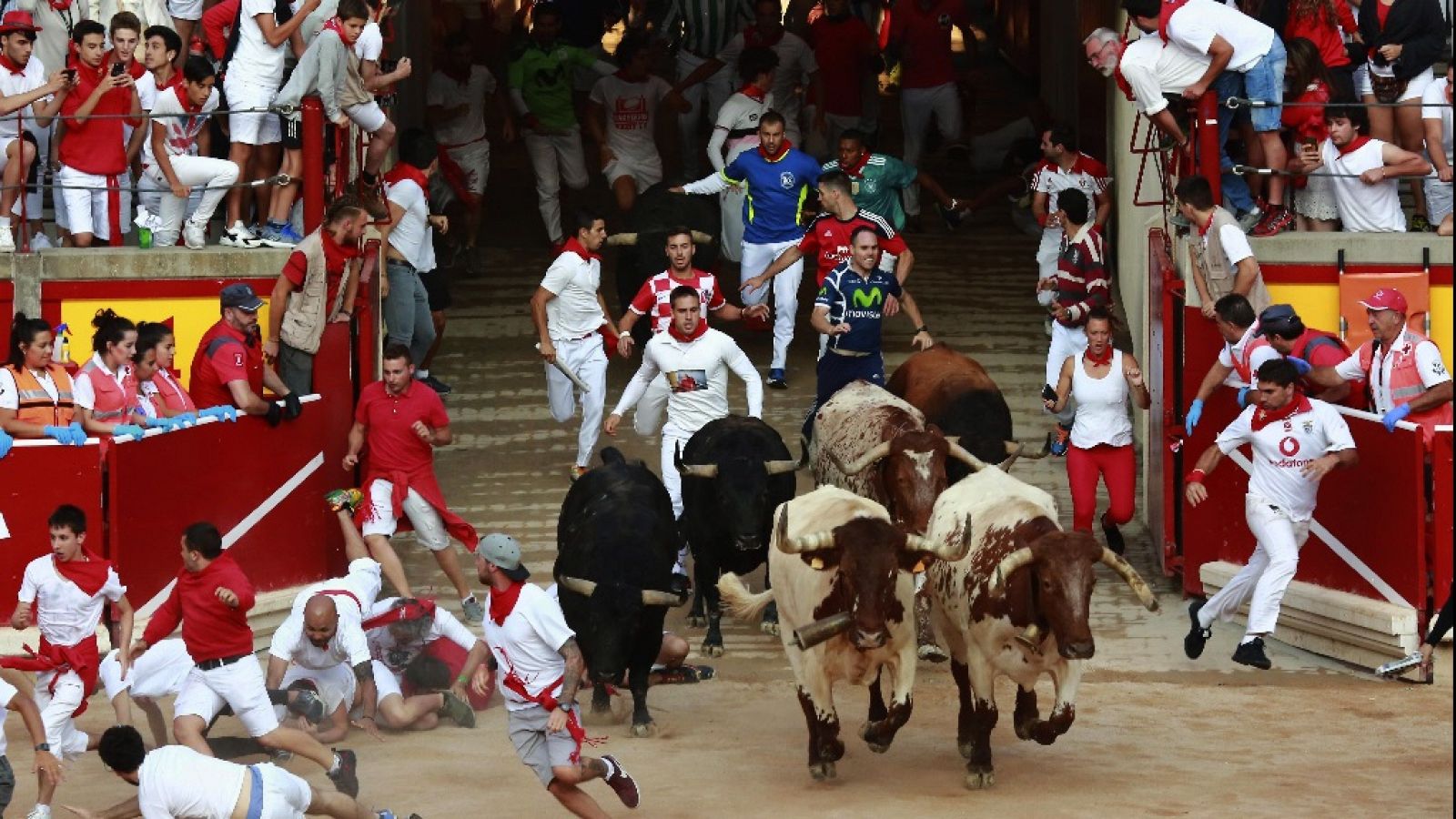Vive San Fermín - Cuarto encierro - RTVE.es Vive San Fermín - Cuarto encierro - RTVE.es