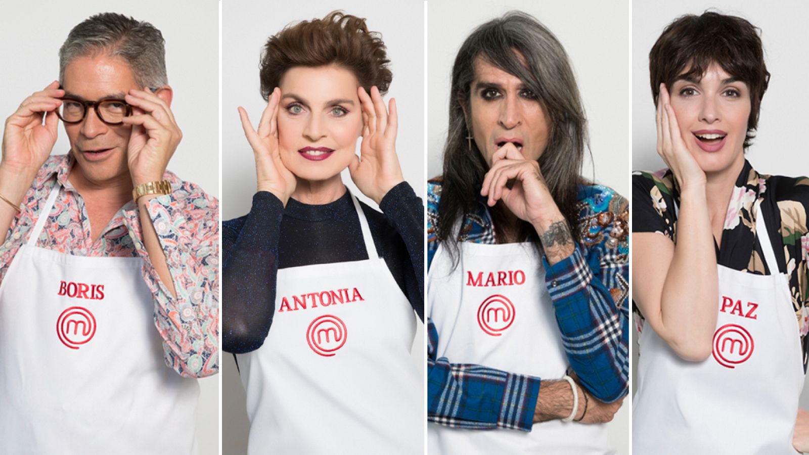 MasterChef Celebrity 3 - Boris Izaguirre, Paz Vega, Antonia Dell'Atte y Mario Vaquerizo