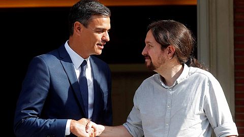 Sánchez e Iglesias acuerdan bajar el IVA y los impuestos a los autónomos