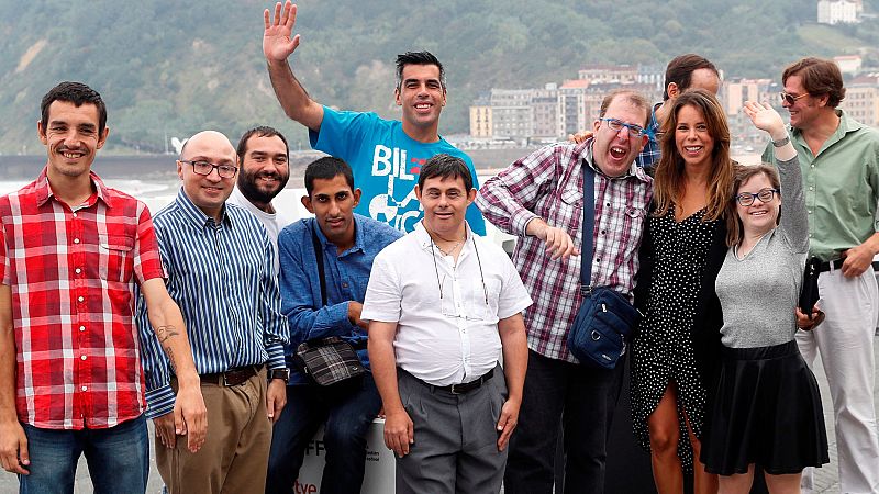 El equipo de 'Campeones' presenta en San Sebastián un documental sobre sus protagonistas