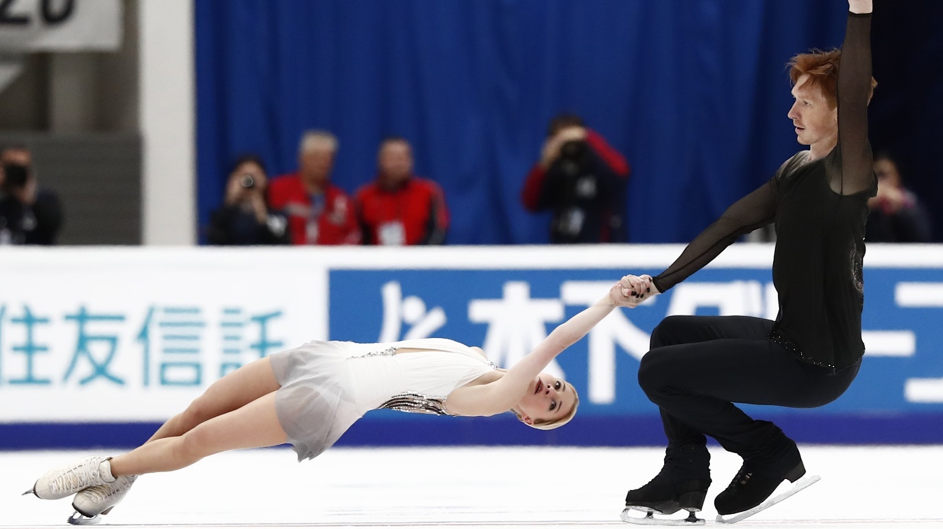 skaters de parejas rusas 2018