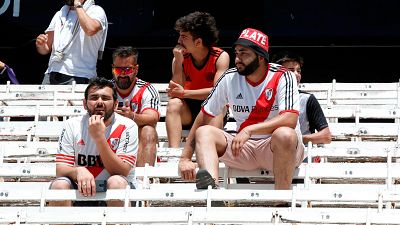 La afición de River, resignada; los argentinos residentes en Madrid, eufóricos La afición de River, resignada