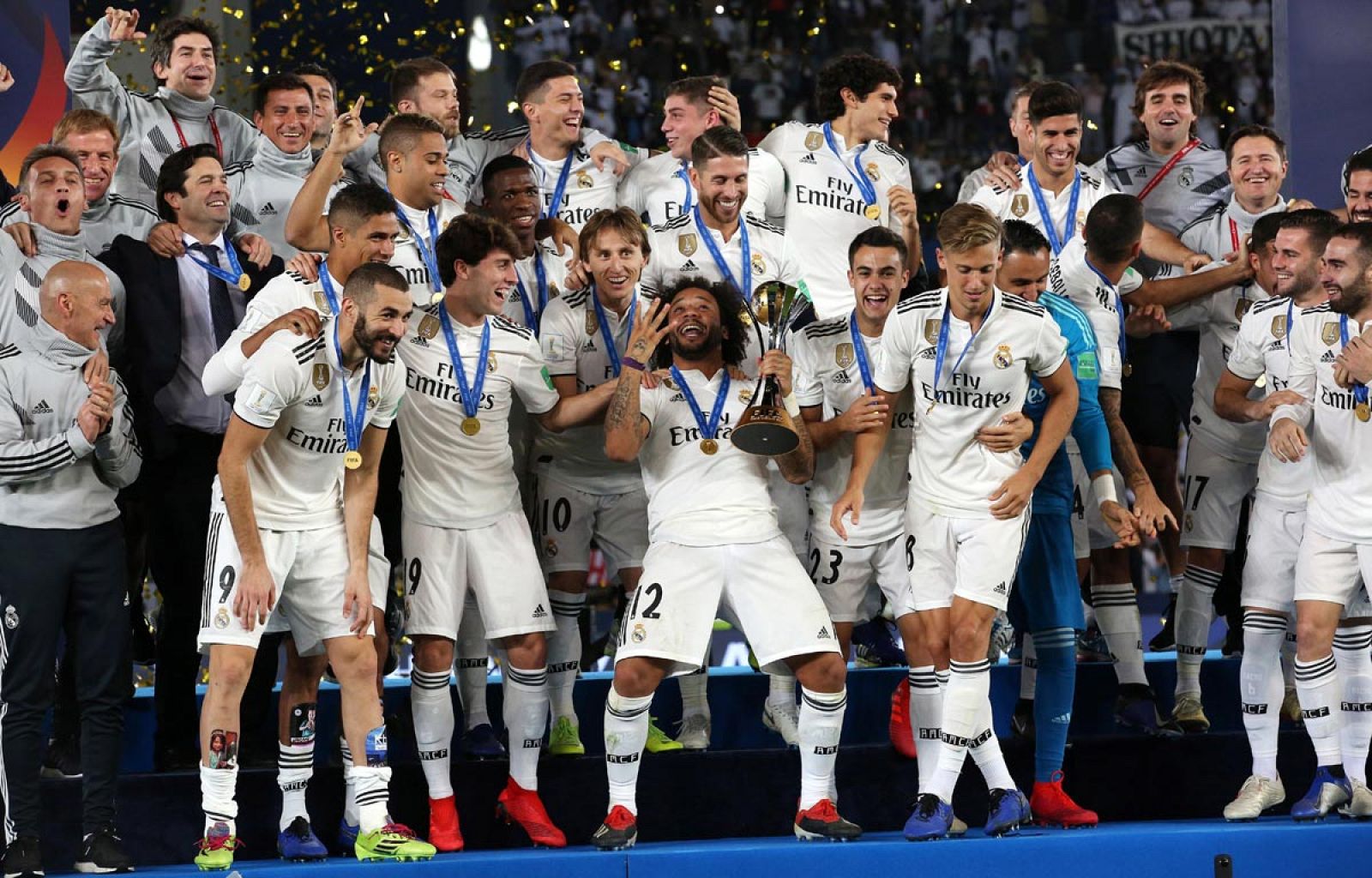 Resultado de imagen de real madrid mundialito 2018
