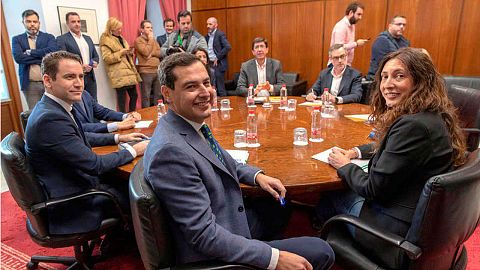 Ciudadanos no cambiará "ni una coma" del acuerdo con el PP en Andalucía