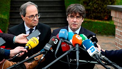 ERC y PDeCAT mantienen sus exigencias para apoyar los presupuestos de Sánchez ERC y PDeCAT mantienen sus exigencias para apoyar los presupuestos de Sánchez