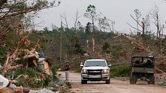 Al menos 23 muertos por los tornados en el estado estadounidense de Alabama