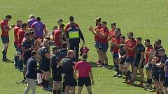 Lección de deportividad en el rugby ante la lesión de un rival