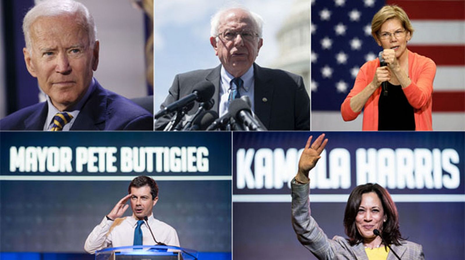 Resultado de imagen para debate del Partido Demócrata: 10 precandidatos