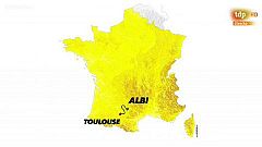 Tour 2019: Perfil etapa 12 Albi - Toulouse
