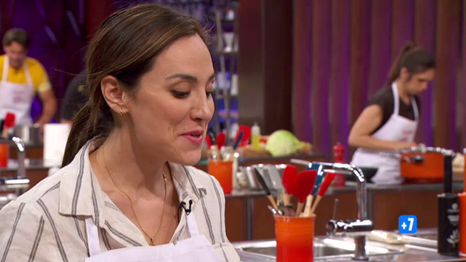 MasterChef Celebrity - Tamara Falcó presenta su plato a Saúl Craviotto