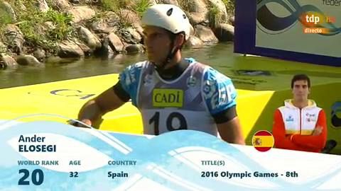 Ander Elosegi, plata mundial en C1, consigue la primera medalla para España