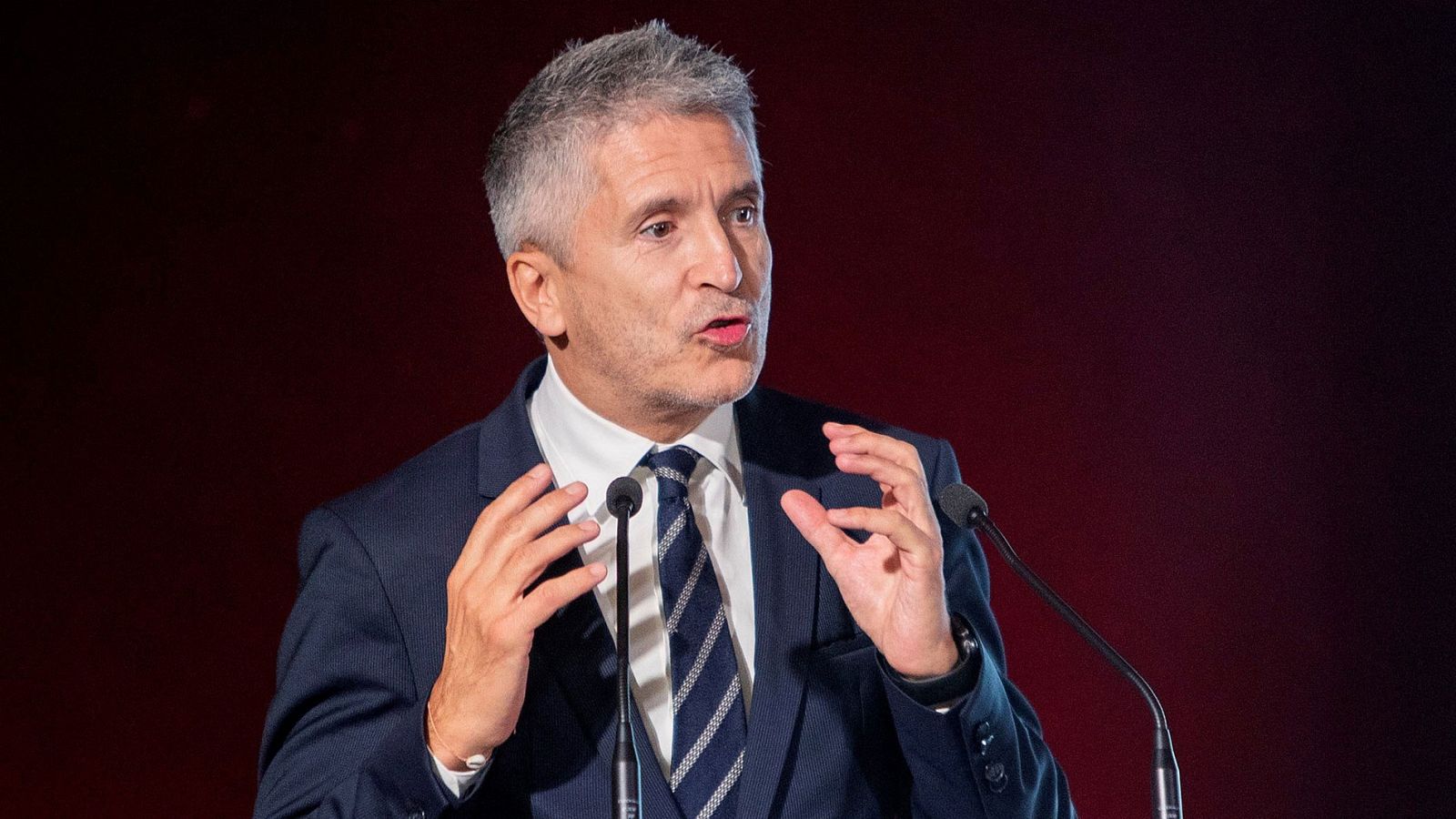 Marlaska: "Terminaremos sabiendo quién está detrás de estos movimientos del Tsunami Democràtic" Marlaska: "Terminaremos sabiendo quién está detrás de estos movimientos del Tsunami Democràtic"