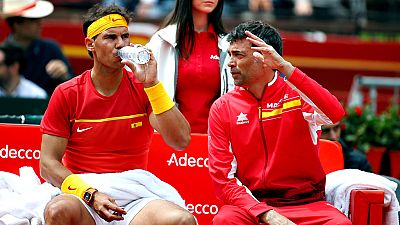 Rafael Nadal, Roberto Bautista, Pablo Carreño, Feliciano López y Marcel Granollers son los cinco jugadores seleccionados por el capitán Sergi Bruguera para formar el equipo español que disputará las Finales de la Copa Davis en Madrid, del 18 al 24 de