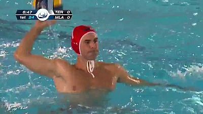 Waterpolo - Liga Europea 2019/2020:  CN Terrassa - HAVK Mladost Zagreb. Desde Terrassa (Barcelona) - ver ahora 