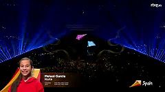 Melani canta "Marte" por España en la Gala Final  