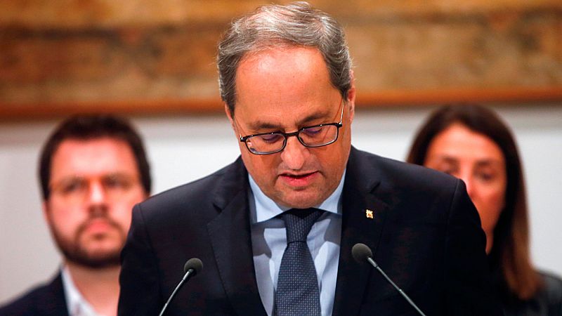 El secretario general del Parlament tramita la orden de la Junta Electoral de cesar a Torra como diputado El secretario general del Parlament tramita la orden de la Junta Electoral de cesar a Torra como diputado