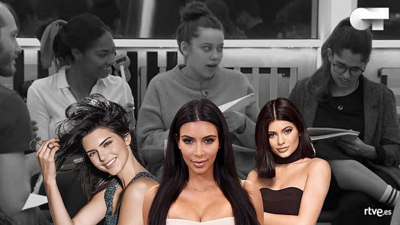 Eva, N�a y Anaj� imitan a las Kardashian en clase de ingl�s