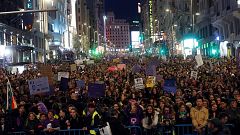 Marchas feministas en toda España