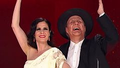 Diana Navarro y Carlos Latre homenajean a Berlanga en los Goya 2021