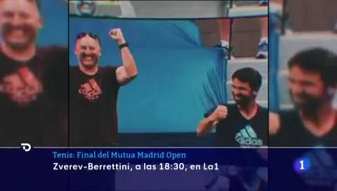 Berrettini y Zverev pugnan por el título en el Mutua Madrid Open