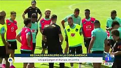 Jugadores de Brasil rechazan que la Copa América se juegue en su país