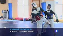 El taekwondo español prepara los Juegos en el CAR de Murcia