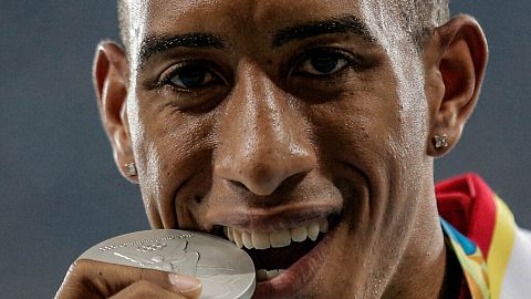 Orlando Ortega gana la medalla de plata en los Juegos Olímpicos de Río 2016