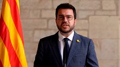 El veto de Aragonès a los indultados Sànchez y Turull en la mesa de diálogo abre una crisis en el Govern