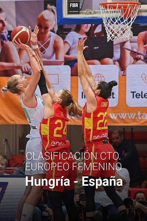 Clasificación Camp.Europa femenino. 1ª : Hungría - España