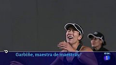 Garbiñe Muguruza, maestra de maestras, vence las WTA Finals