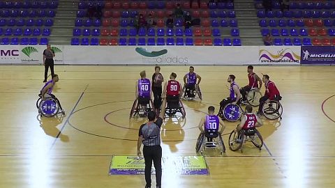 Baloncesto en silla de ruedas - Liga BSR División de honor. Resumen Jornada 6